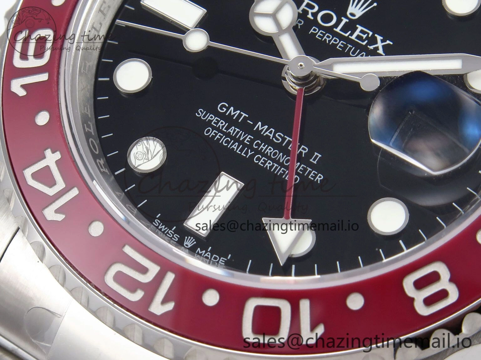 ZeroBulk GMT-Master II 126710 BLRO 904L THBF 1:1 Best Edition on Oyster Bracelet SH3285 CHS 958