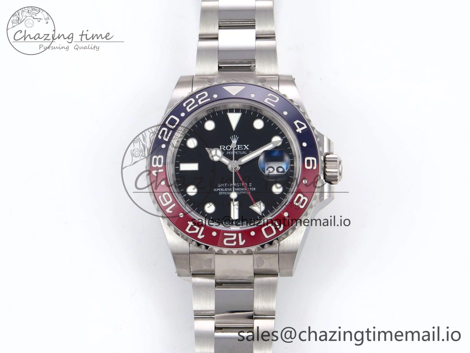 ZeroBulk GMT-Master II 126710 BLRO 904L THBF 1:1 Best Edition on Oyster Bracelet SH3285 CHS 958