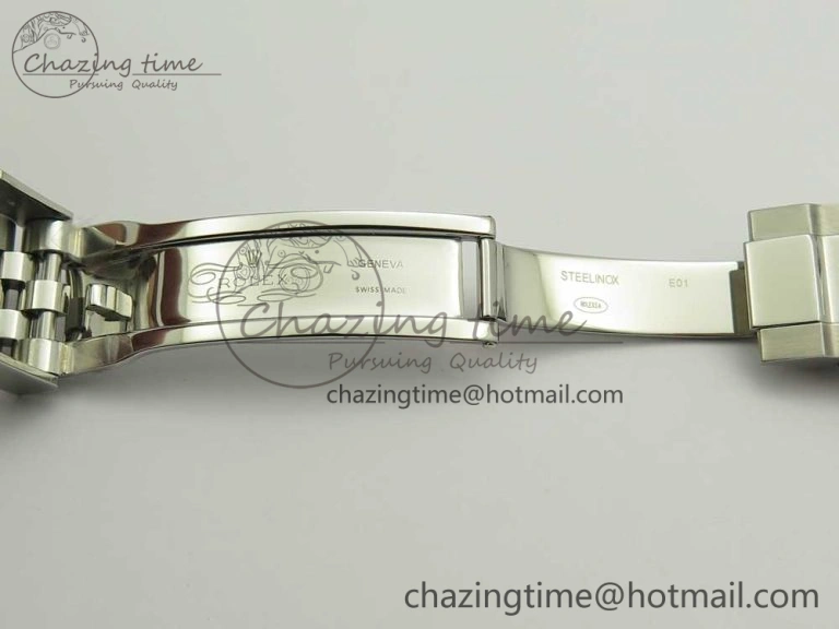 Trendy GMT-Master II 126710 BLRO BPF Black Green Ceramic Bezel SS Black Dial on SS Jubilee Bracelet A 3347