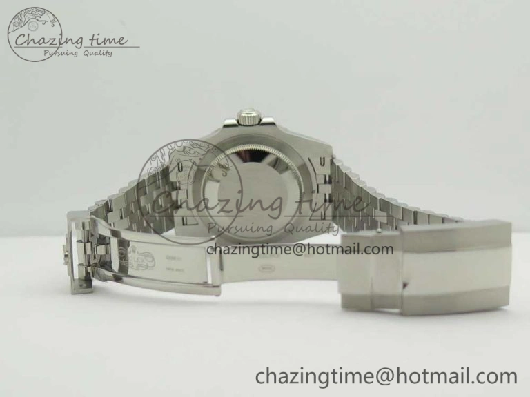 Trendy GMT-Master II 126710 BLRO BPF Black Green Ceramic Bezel SS Black Dial on SS Jubilee Bracelet A 3347