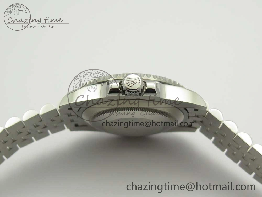 Trendy GMT-Master II 126710 BLRO BPF Black Green Ceramic Bezel SS Black Dial on SS Jubilee Bracelet A 3347