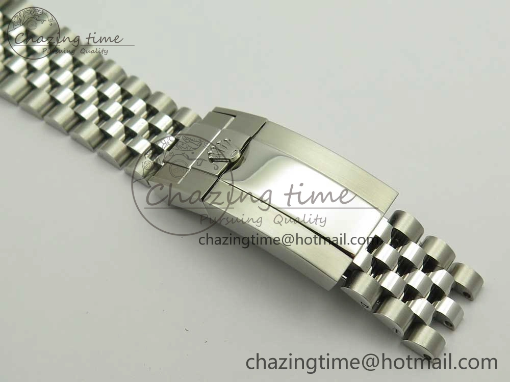 Trendy GMT-Master II 126710 BLRO BPF Black Green Ceramic Bezel SS Black Dial on SS Jubilee Bracelet A 3347