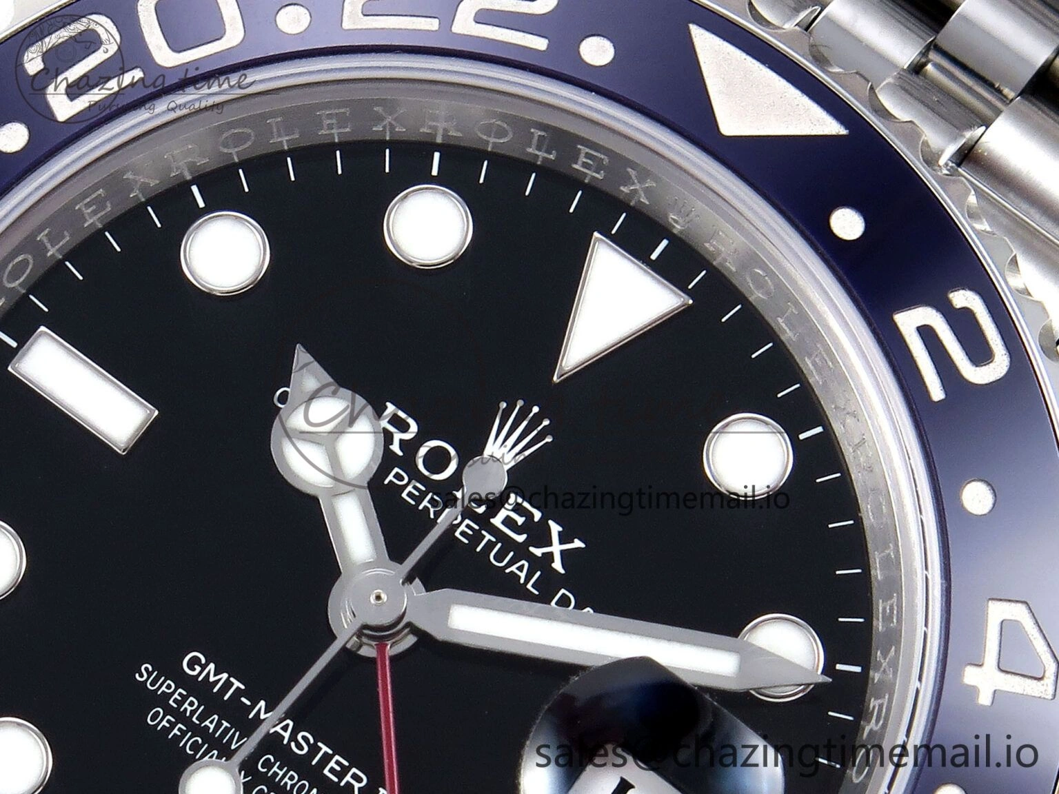 Trendy GMT-Master II 126710 BLRO Blue Red Ceramic ARF Best Edition on Jubilee Bracelet SH3285 V 1264