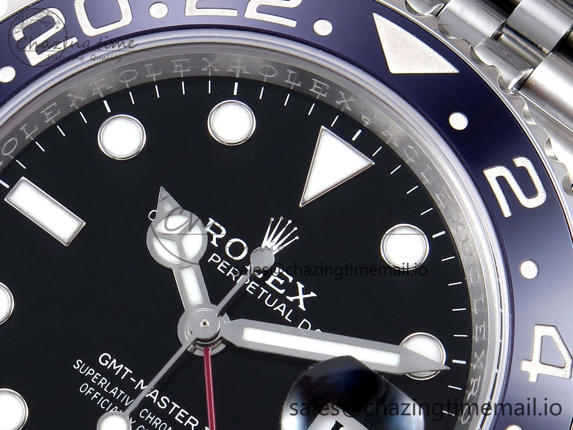Trendy GMT-Master II 126710 BLRO Blue Red Ceramic ARF Best Edition on Jubilee Bracelet SH3285 V 1264