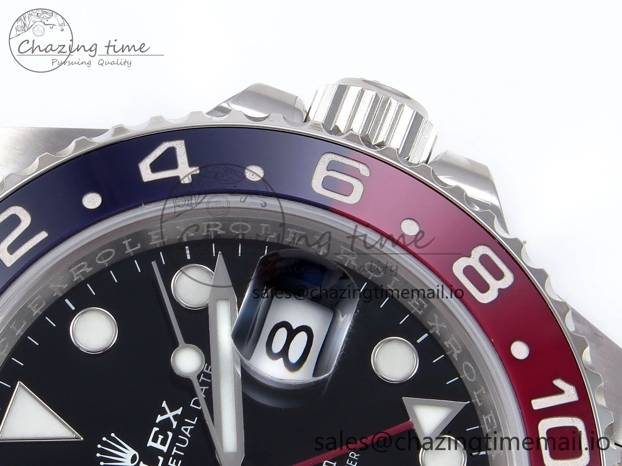 Trendy GMT-Master II 126710 BLRO Blue Red Ceramic ARF Best Edition on Jubilee Bracelet SH3285 V 1264