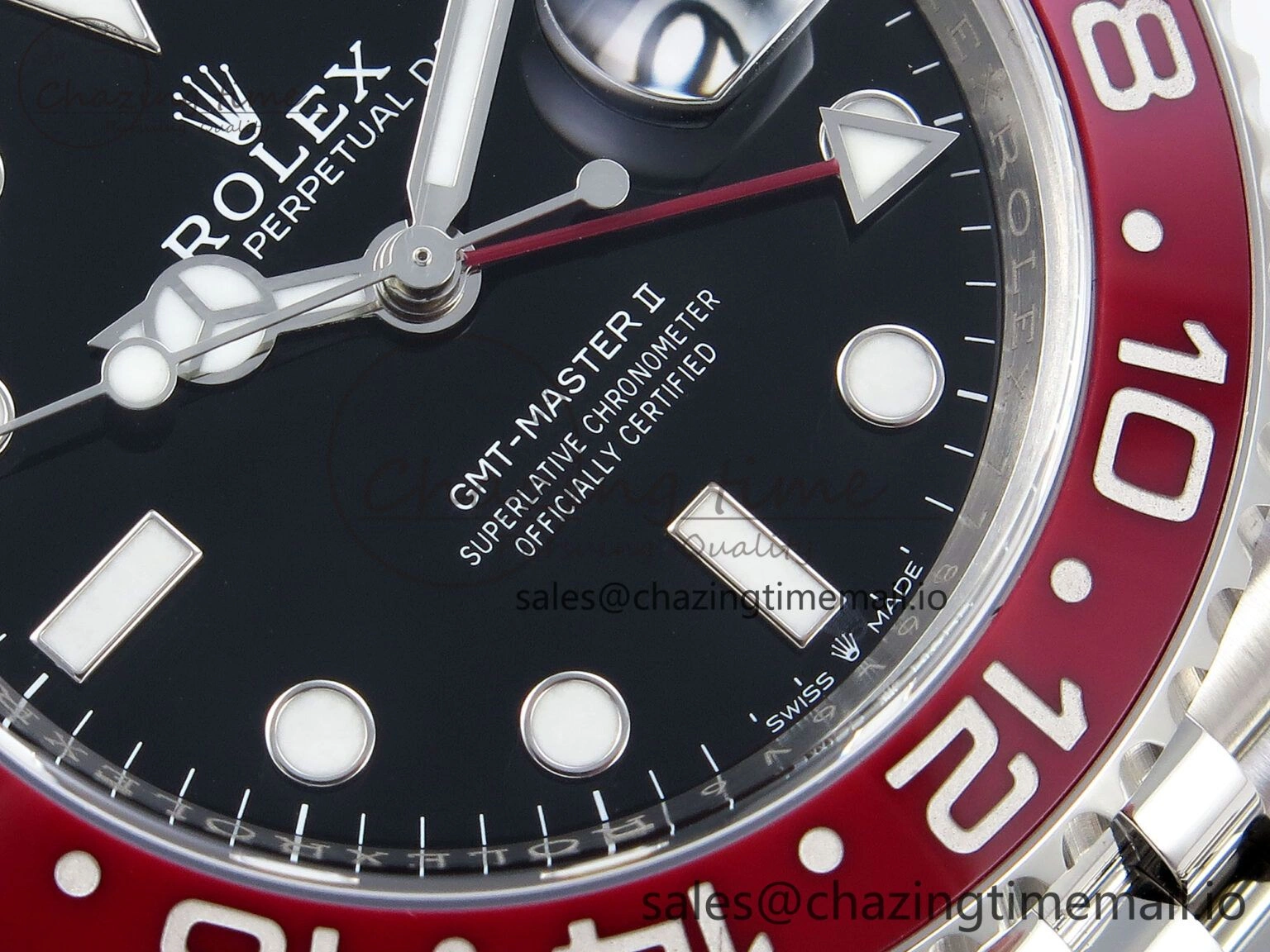GMT-Master II 126710 BLRO Blue Red Ceramic Clean Factory Best Edition on Jubilee Bracelet DD3285 CHS V Durable 1540