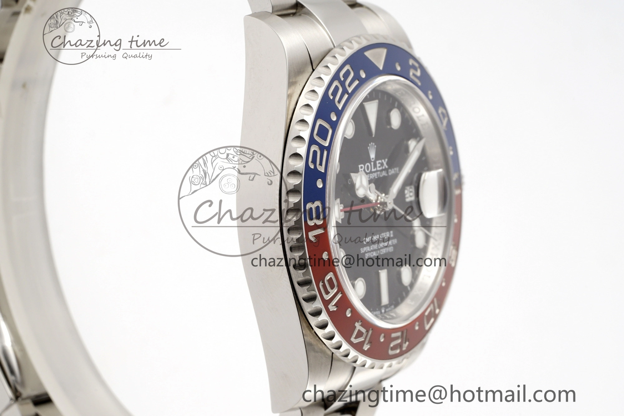 GMT-Master II 126710 BLRO Blue Red Ceramic Clean Factory Best Edition on Oyster Bracelet DD3285 CHS V Popular 789