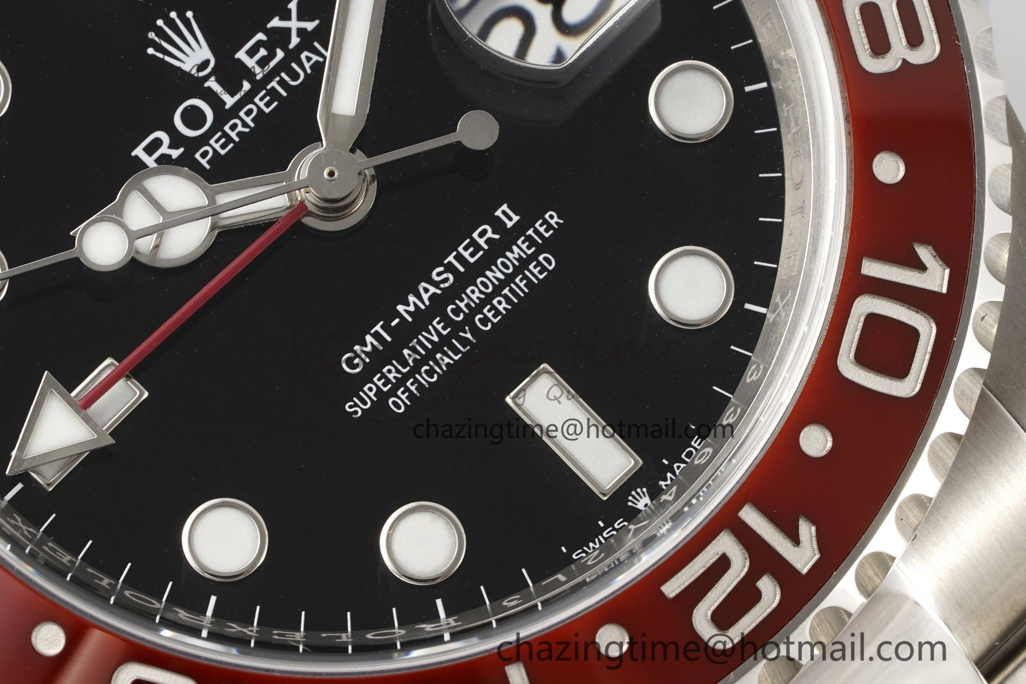 GMT-Master II 126710 BLRO Blue Red Ceramic Clean Factory Best Edition on Oyster Bracelet DD3285 CHS HighPerformance 1989