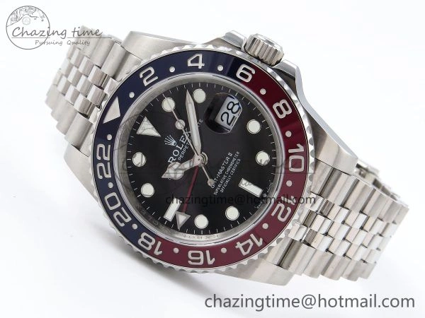 OdorResistant GMT-Master II 126710 BLRO Blue Red Ceramic QF 1:1 Best Edition on Jubilee Bracelet VR3285 CHS 1293