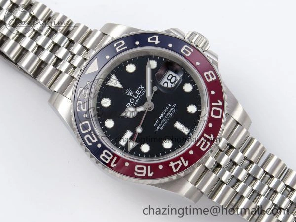 OdorResistant GMT-Master II 126710 BLRO Blue Red Ceramic QF 1:1 Best Edition on Jubilee Bracelet VR3285 CHS 1293