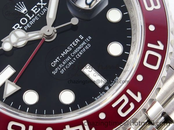 OdorResistant GMT-Master II 126710 BLRO Blue Red Ceramic QF 1:1 Best Edition on Jubilee Bracelet VR3285 CHS 1293