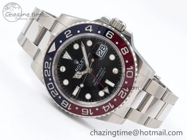 GMT-Master II 126710 BLRO Blue Red Ceramic QF 1:1 Best Edition on Oyster Bracelet VR3285 CHS OnTrend 1295