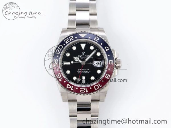 GMT-Master II 126710 BLRO Blue Red Ceramic QF 1:1 Best Edition on Oyster Bracelet VR3285 CHS OnTrend 1295