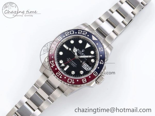 GMT-Master II 126710 BLRO Blue Red Ceramic QF 1:1 Best Edition on Oyster Bracelet VR3285 CHS OnTrend 1295