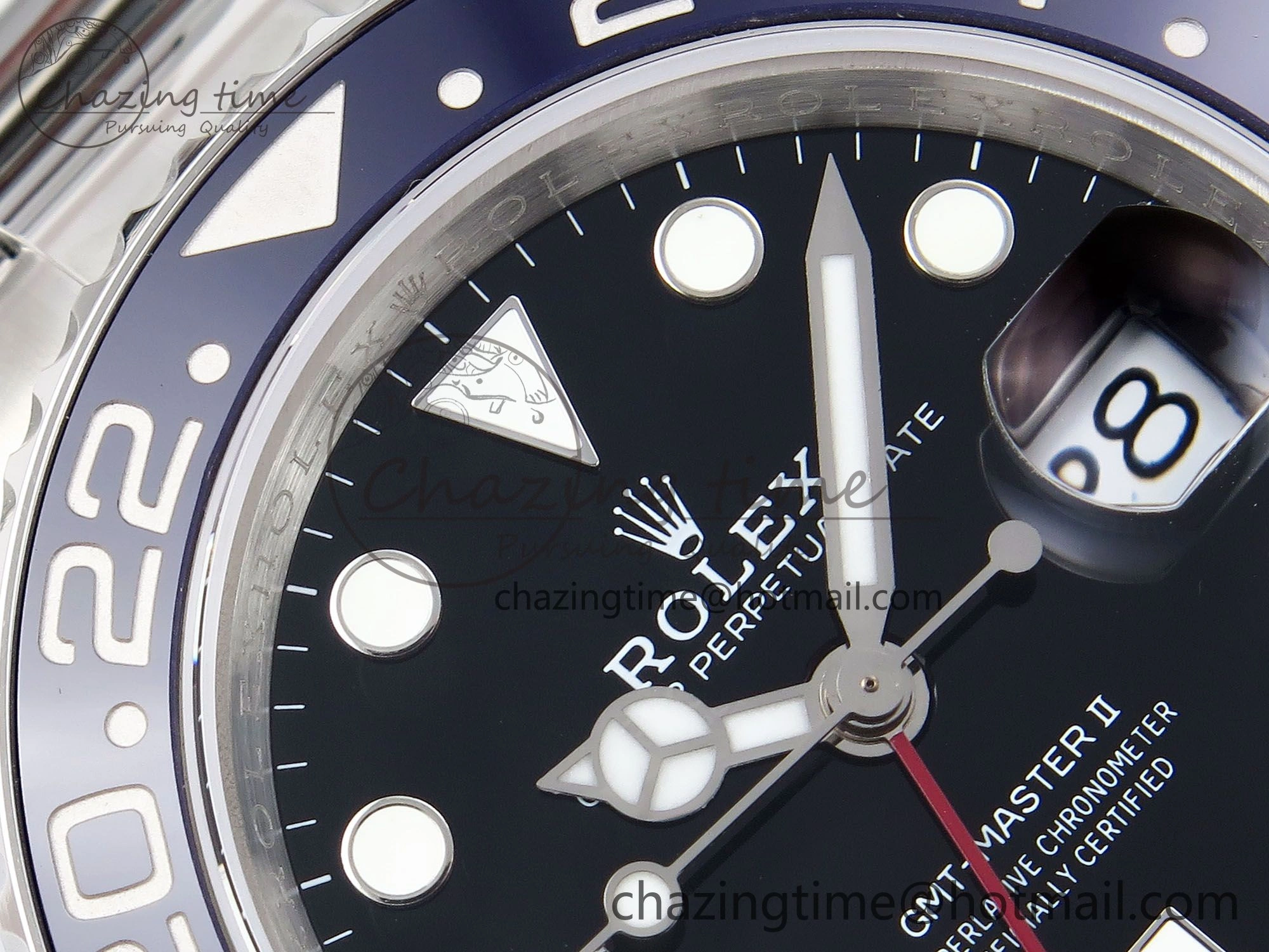 GMT-Master II 126710 BLRO Blue Red Ceramic QF 1:1 Best Edition on Oyster Bracelet VR3285 CHS OnTrend 1295