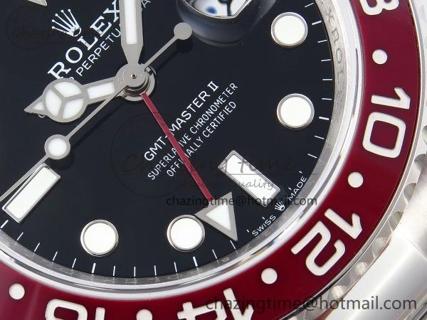 GMT-Master II 126710 BLRO Blue Red Ceramic QF 1:1 Best Edition on Oyster Bracelet VR3285 CHS OnTrend 1295