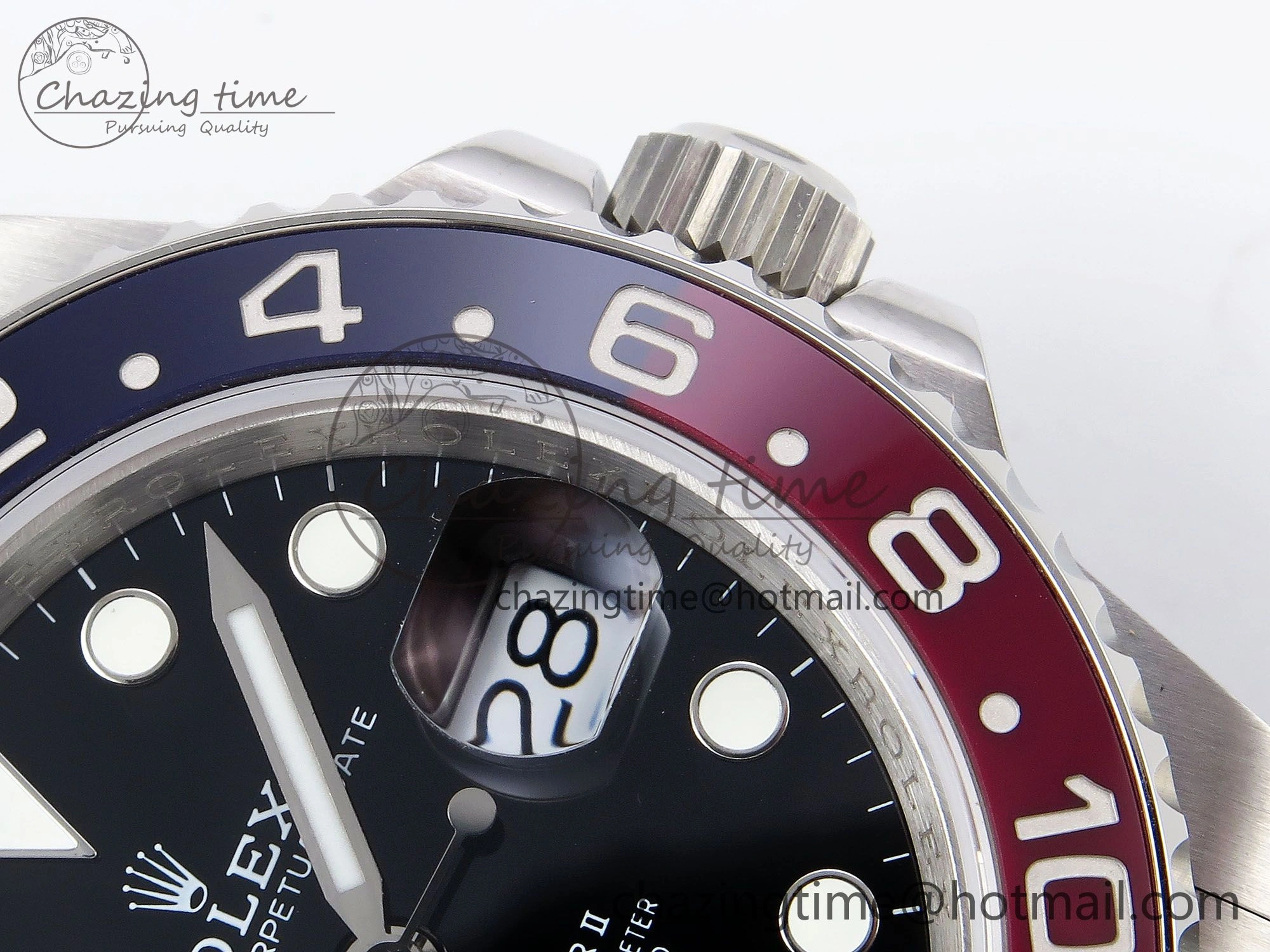 GMT-Master II 126710 BLRO Blue Red Ceramic QF 1:1 Best Edition on Oyster Bracelet VR3285 CHS OnTrend 1295