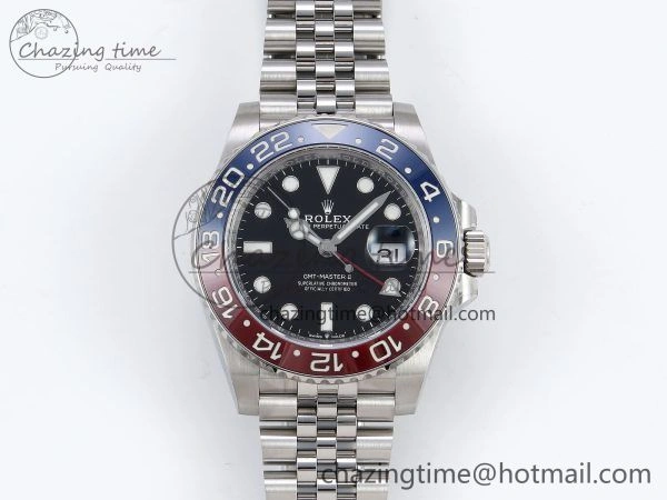 AllSeason GMT Master II 126710 BLRO HGF 904L SS 1:1 Best Edition on Jubilee Bracelet VR3186 CHS 1457