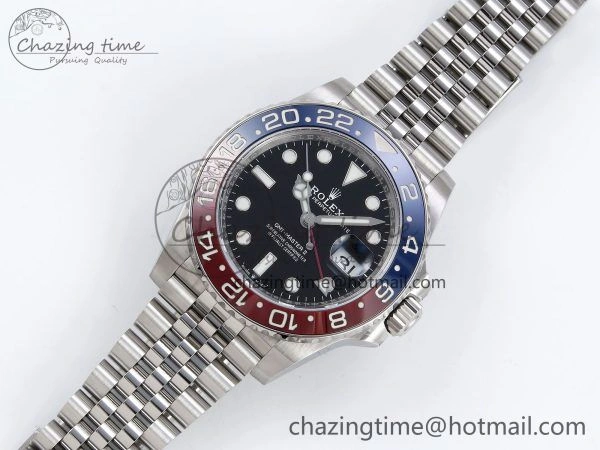 AllSeason GMT Master II 126710 BLRO HGF 904L SS 1:1 Best Edition on Jubilee Bracelet VR3186 CHS 1457