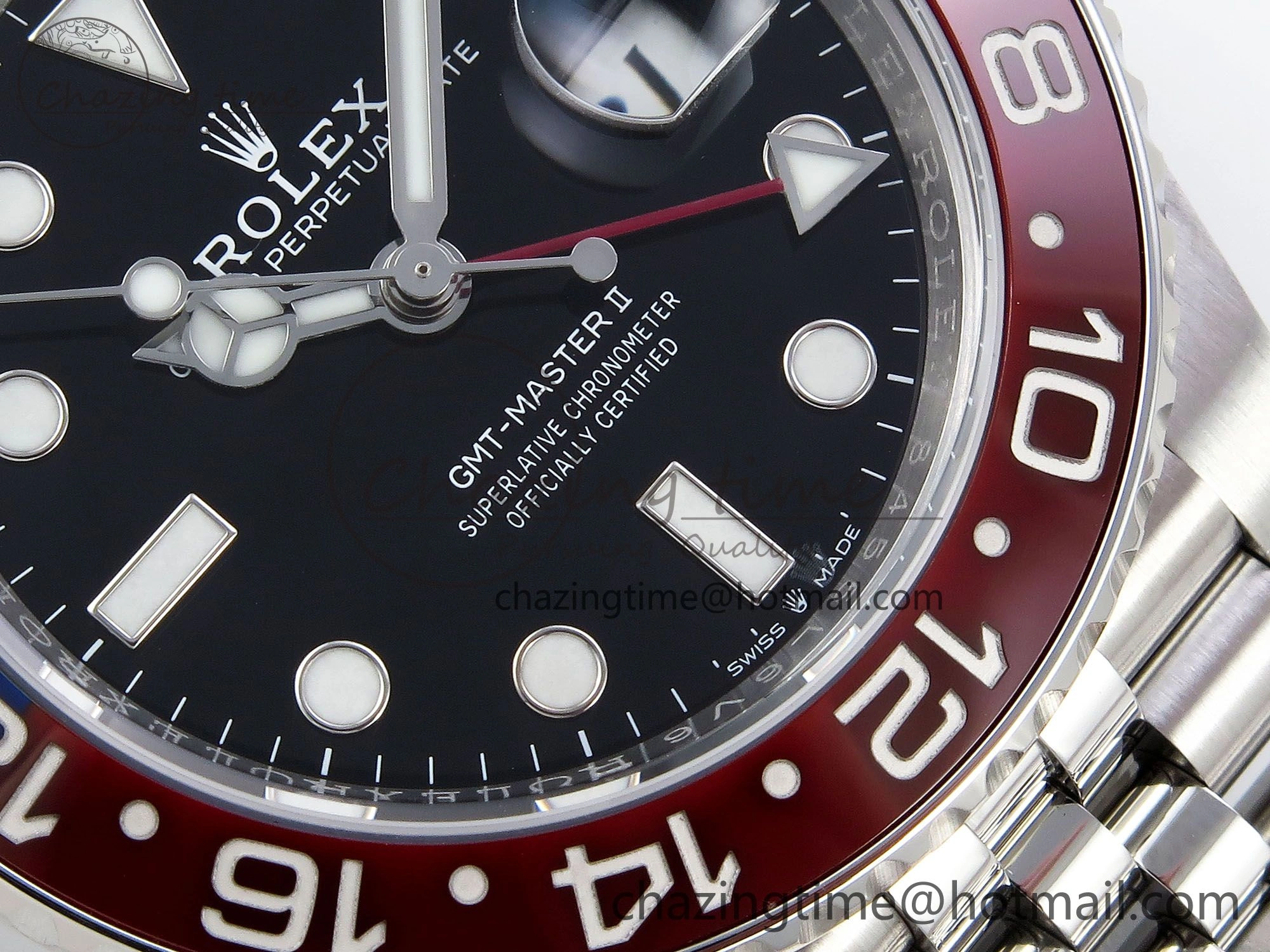 AllSeason GMT Master II 126710 BLRO HGF 904L SS 1:1 Best Edition on Jubilee Bracelet VR3186 CHS 1457
