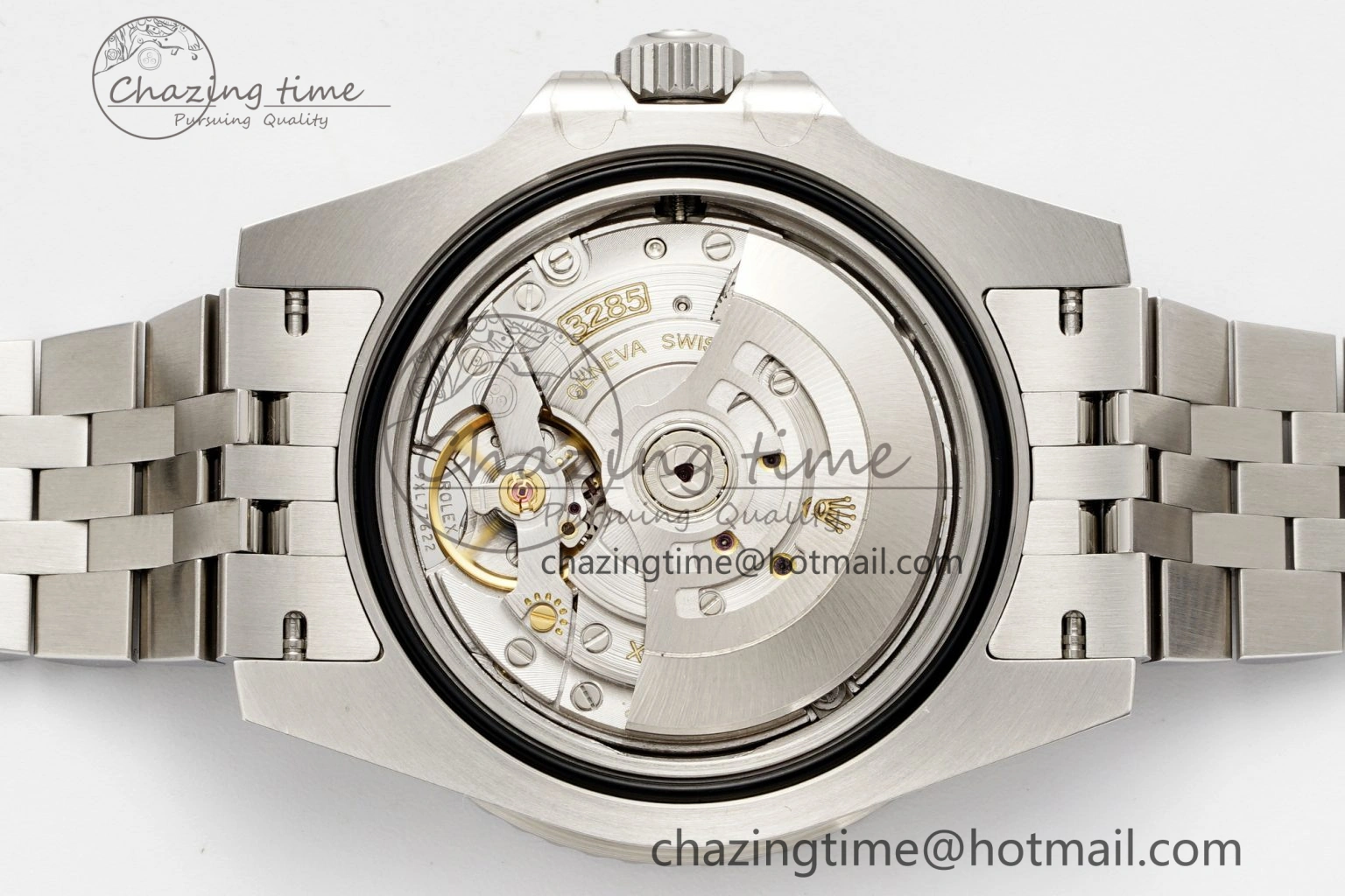GMT Master II 126710 BLRO Pepsi 904L SS C+F 1:1 Best Edition Black Dial on Jubilee Bracelet SH3285 CHS SmoothTexture 1958