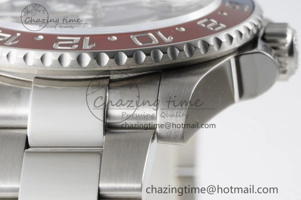 GMT Master II 126710 BLRO Pepsi 904L SS C+F 1:1 Best Edition Black Dial on Oyster Bracelet VR3285 CHS GoodFit 2250