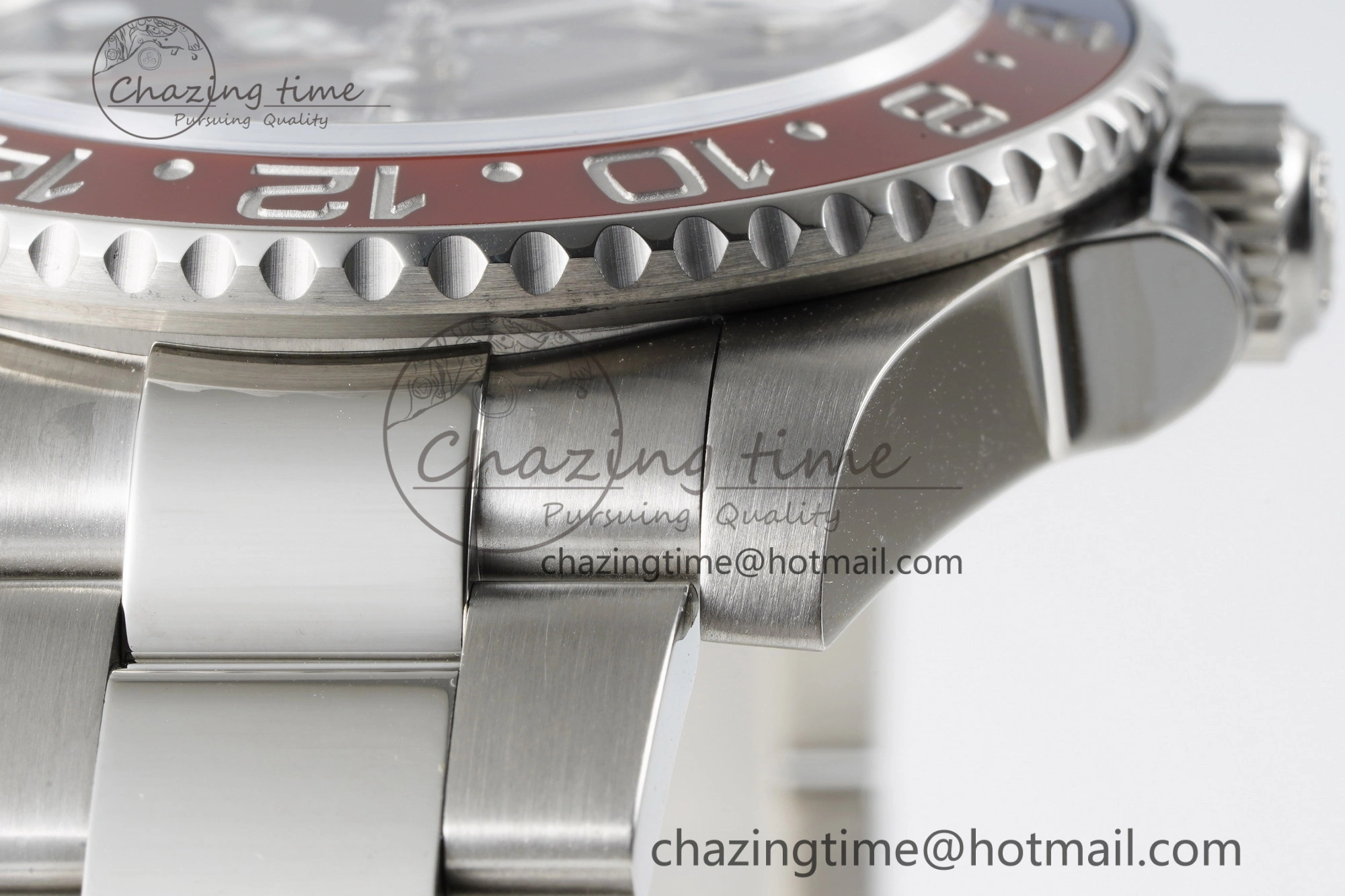 GMT Master II 126710 BLRO Pepsi 904L SS C+F 1:1 Best Edition Black Dial on Oyster Bracelet VR3285 CHS GoodFit 2250