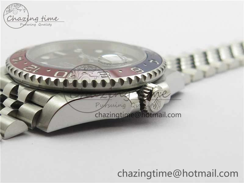 SmoothTexture GMT-Master II 126710 BLRO Pepsi Red Blue Ceramic 904L Steel VRF 1:1 Best Edition SA3285 CHS MAX Version 2796