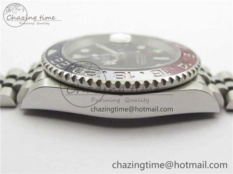 SmoothTexture GMT-Master II 126710 BLRO Pepsi Red Blue Ceramic 904L Steel VRF 1:1 Best Edition SA3285 CHS MAX Version 2796