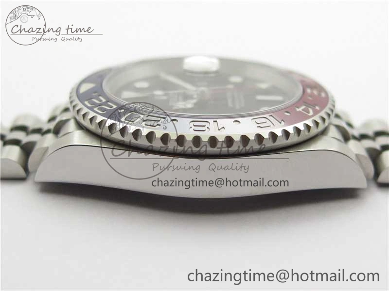 SmoothTexture GMT-Master II 126710 BLRO Pepsi Red Blue Ceramic 904L Steel VRF 1:1 Best Edition SA3285 CHS MAX Version 2796
