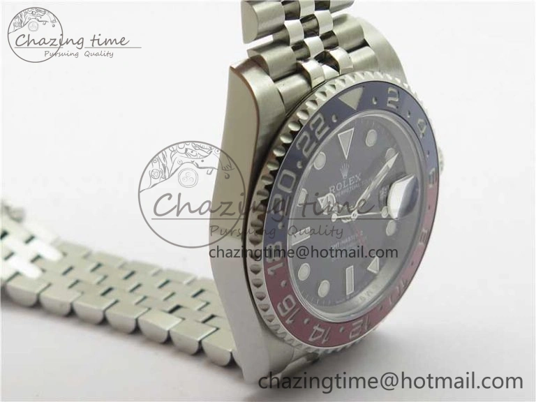 SmoothTexture GMT-Master II 126710 BLRO Pepsi Red Blue Ceramic 904L Steel VRF 1:1 Best Edition SA3285 CHS MAX Version 2796