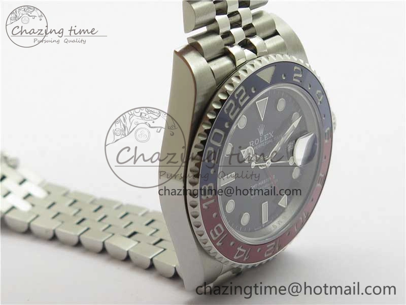 SmoothTexture GMT-Master II 126710 BLRO Pepsi Red Blue Ceramic 904L Steel VRF 1:1 Best Edition SA3285 CHS MAX Version 2796