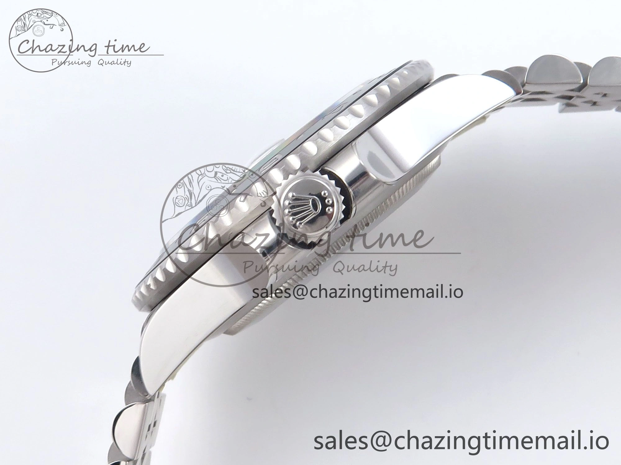 GMT Master II 126710 BLRO QF+ 1:1 Best Edition 904L Steel Black Dial Red Blue Bezel on SS Bracelet SH Contemporary 858
