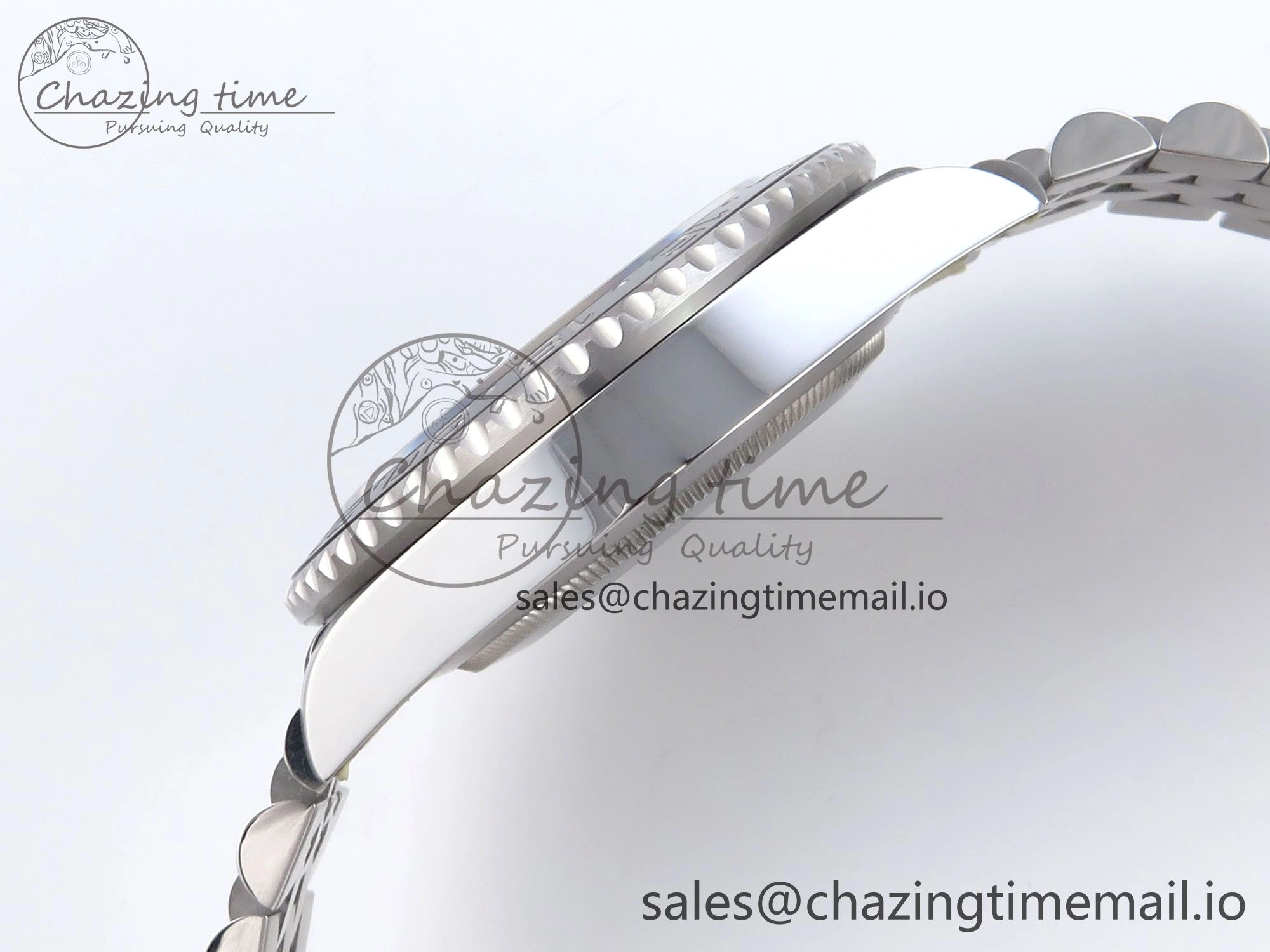 GMT Master II 126710 BLRO QF+ 1:1 Best Edition 904L Steel Black Dial Red Blue Bezel on SS Bracelet SH Contemporary 858