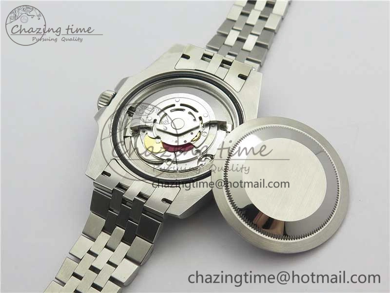 Casual GMT Master II 126710 BLRO Real Ceramic 904L SS Noob 1:1 Best Edition on Bracelet A3285 (Correct Hand Stack) 3232