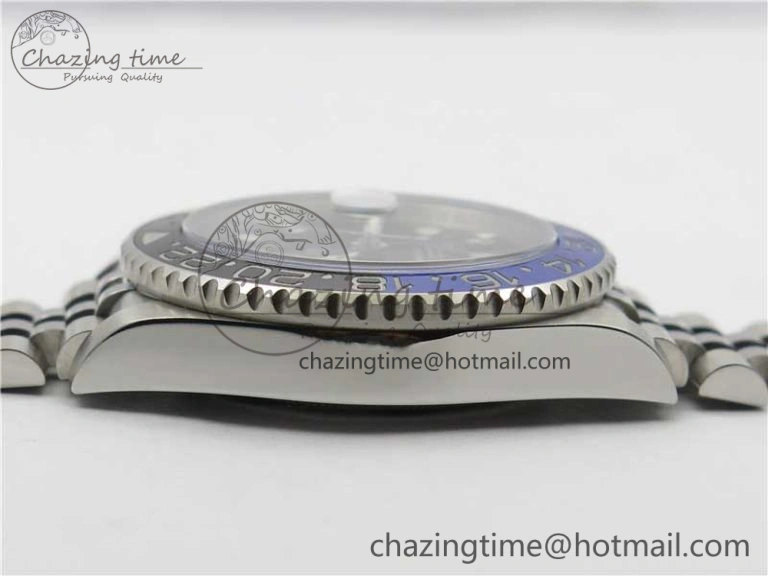 GMT Master II 126710 BLRO Red Blue Ceramic 316L Steel Bp Maker 1:1 Best Edition on SS Bracelet SA Chic 2964