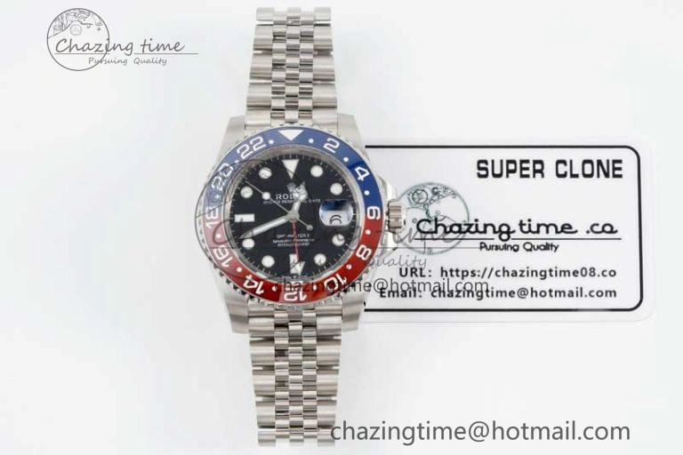 OnTrend GMT-Master II 126710 BLRO Red Blue Ceramic 904L Steel APSF 1:1 Best Edition VR3285 CHS 2383