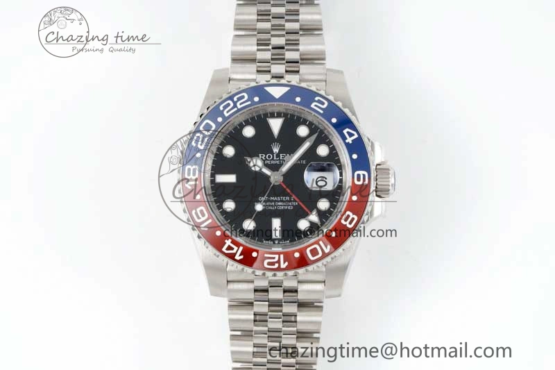 OnTrend GMT-Master II 126710 BLRO Red Blue Ceramic 904L Steel APSF 1:1 Best Edition VR3285 CHS 2383