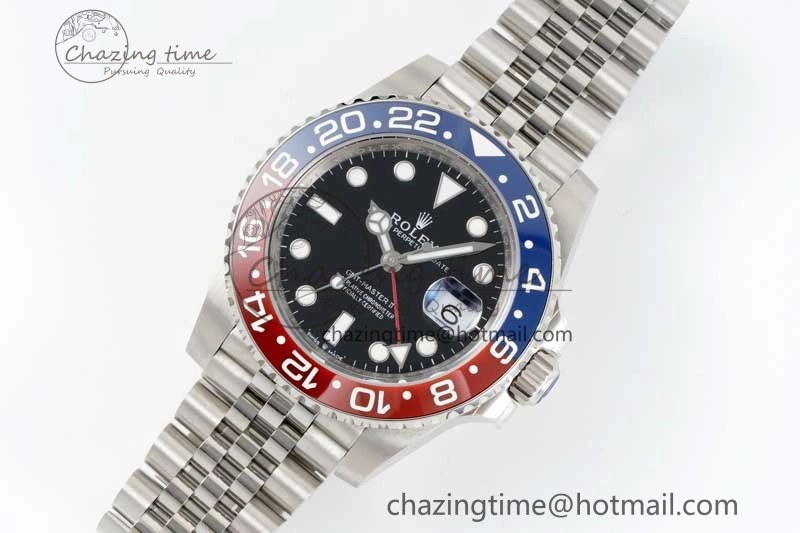 OnTrend GMT-Master II 126710 BLRO Red Blue Ceramic 904L Steel APSF 1:1 Best Edition VR3285 CHS 2383