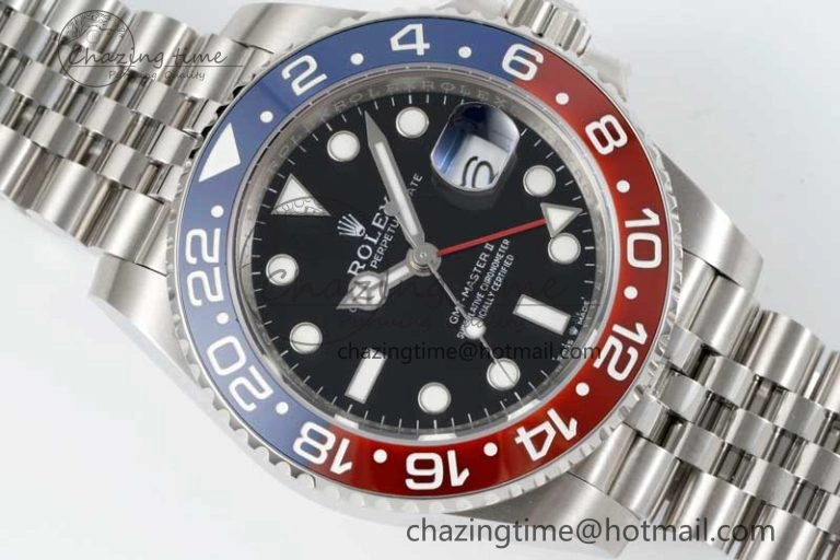 OnTrend GMT-Master II 126710 BLRO Red Blue Ceramic 904L Steel APSF 1:1 Best Edition VR3285 CHS 2383