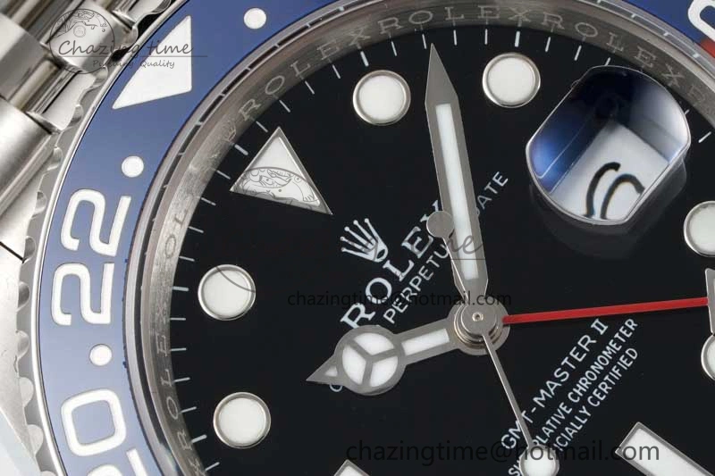 OnTrend GMT-Master II 126710 BLRO Red Blue Ceramic 904L Steel APSF 1:1 Best Edition VR3285 CHS 2383