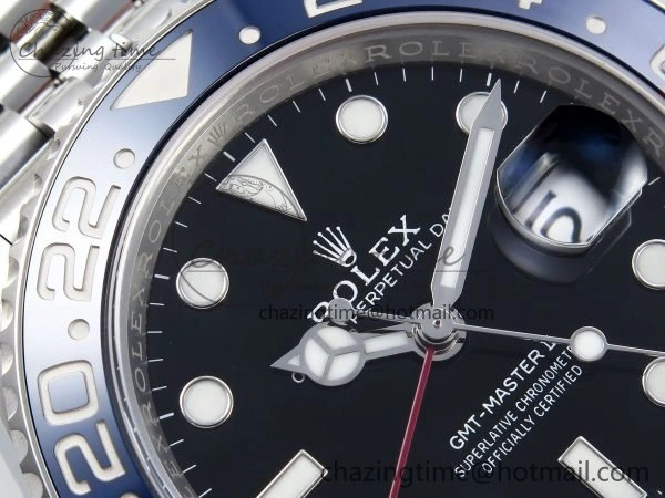 GMT-Master II 126710 BLRO Red Blue Ceramic 904L Steel Clean Factory Best Edition on Jubilee Bracelet DD3285 V NewStyle 1674