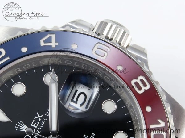 GMT-Master II 126710 BLRO Red Blue Ceramic 904L Steel Clean Factory Best Edition on Jubilee Bracelet DD3285 V NewStyle 1674