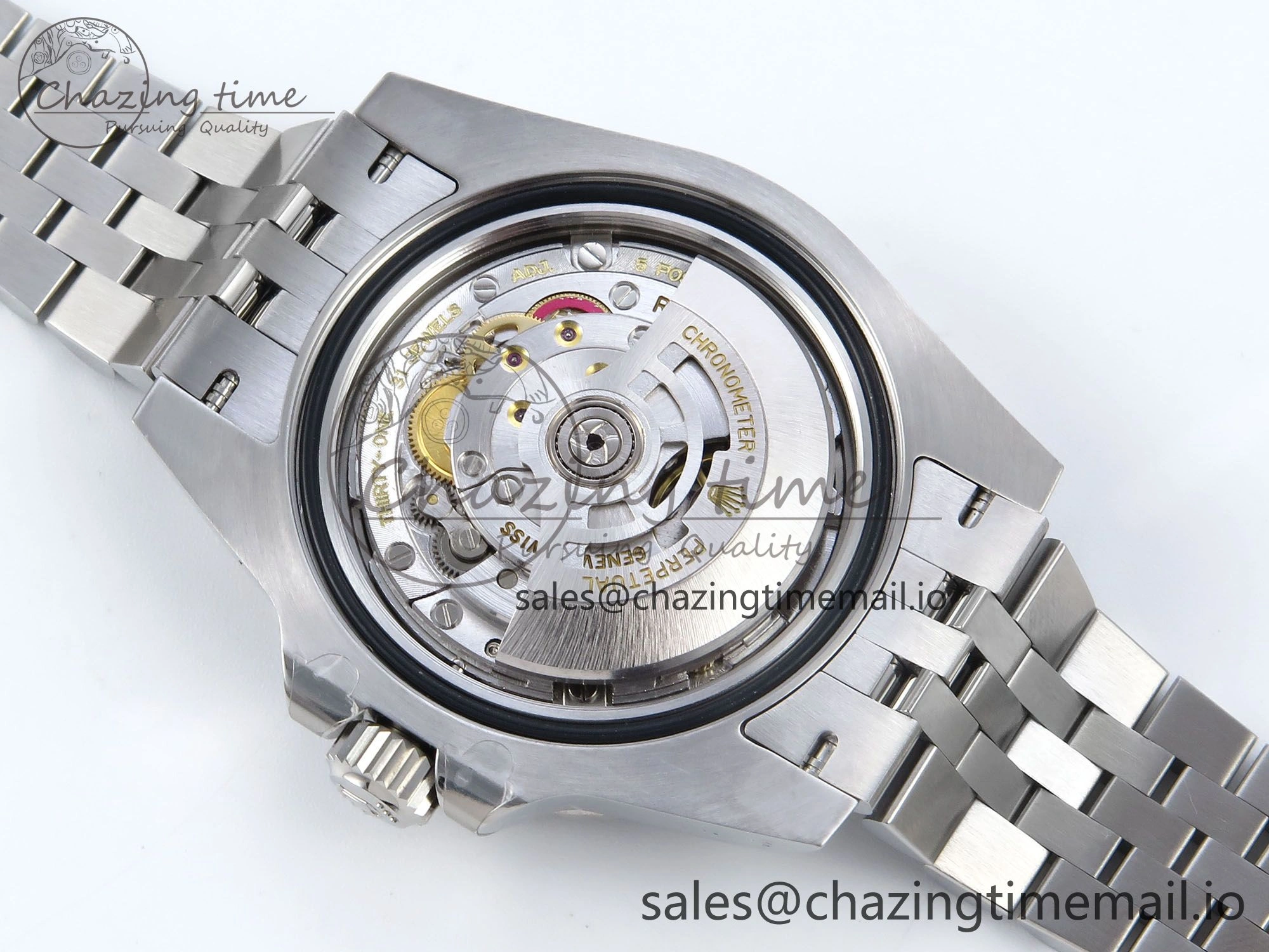 GMT-Master II 126710 BLRO Red Blue Ceramic 904L Steel EWE 1:1 Best Edition on Jubilee Strap EWE3285 V Thermal 823