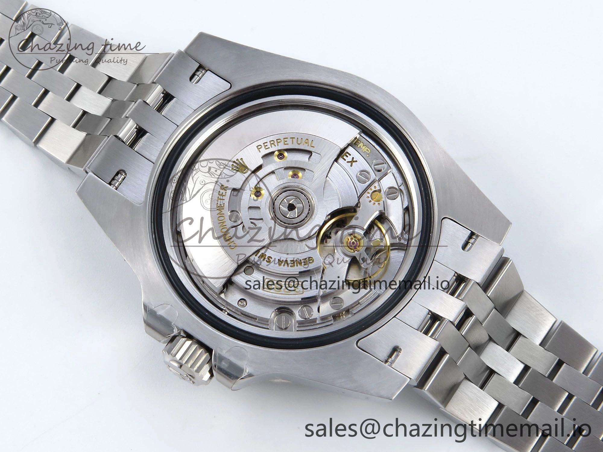 GMT-Master II 126710 BLRO Red Blue Ceramic 904L Steel EWE 1:1 Best Edition on Jubilee Strap EWE3285 V Thermal 823