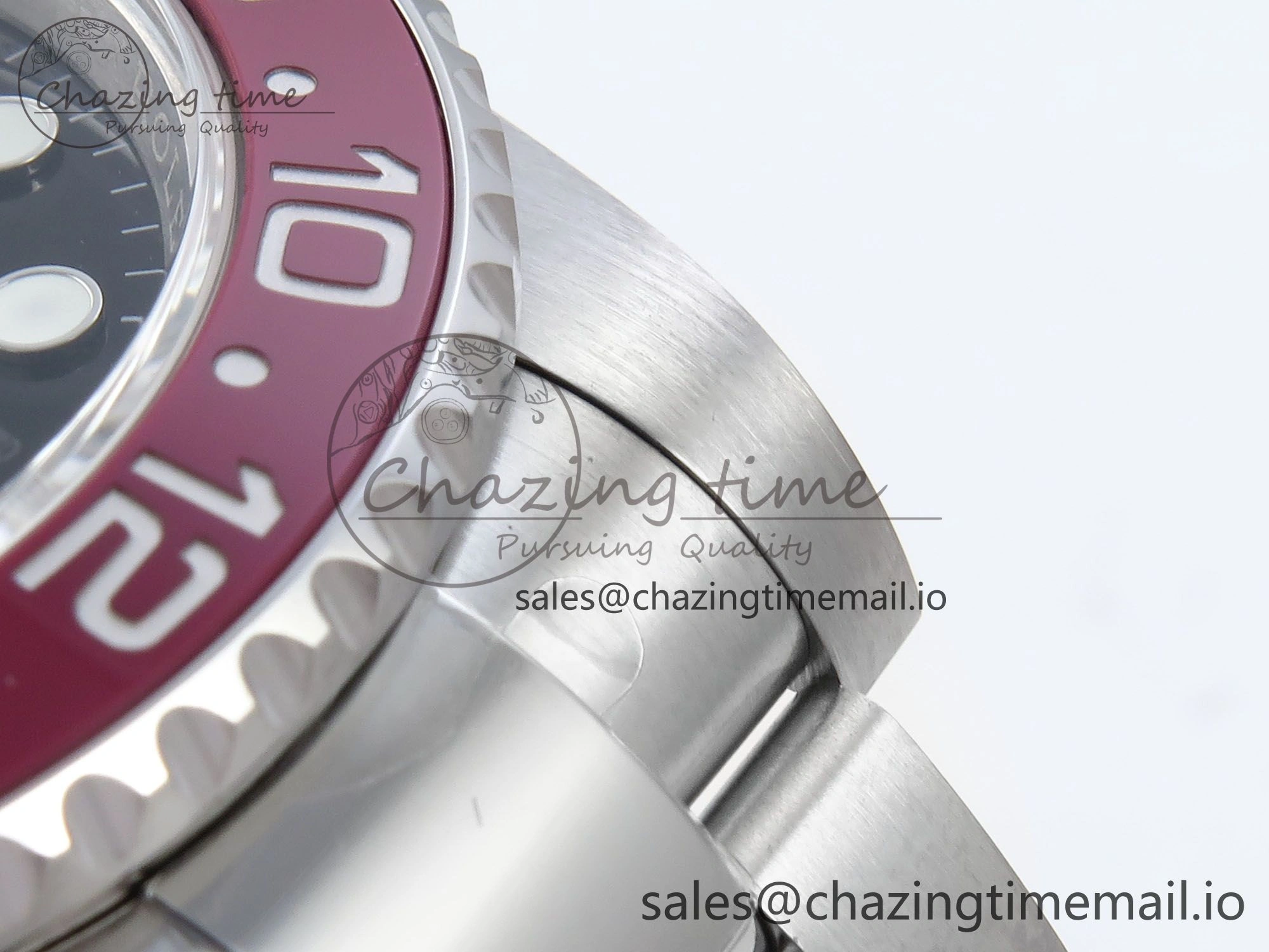 GMT-Master II 126710 BLRO Red Blue Ceramic 904L Steel EWE 1:1 Best Edition on Oyster Strap EWE3285 V Cozy 818