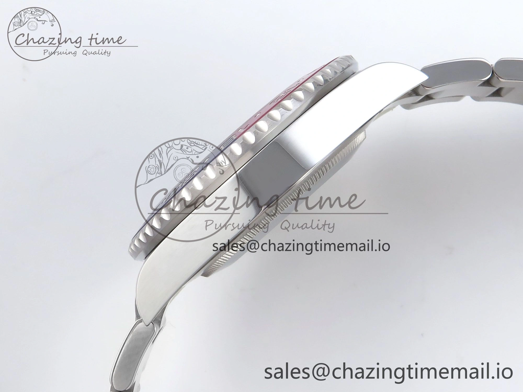 GMT-Master II 126710 BLRO Red Blue Ceramic 904L Steel EWE 1:1 Best Edition on Oyster Strap EWE3285 V Cozy 818