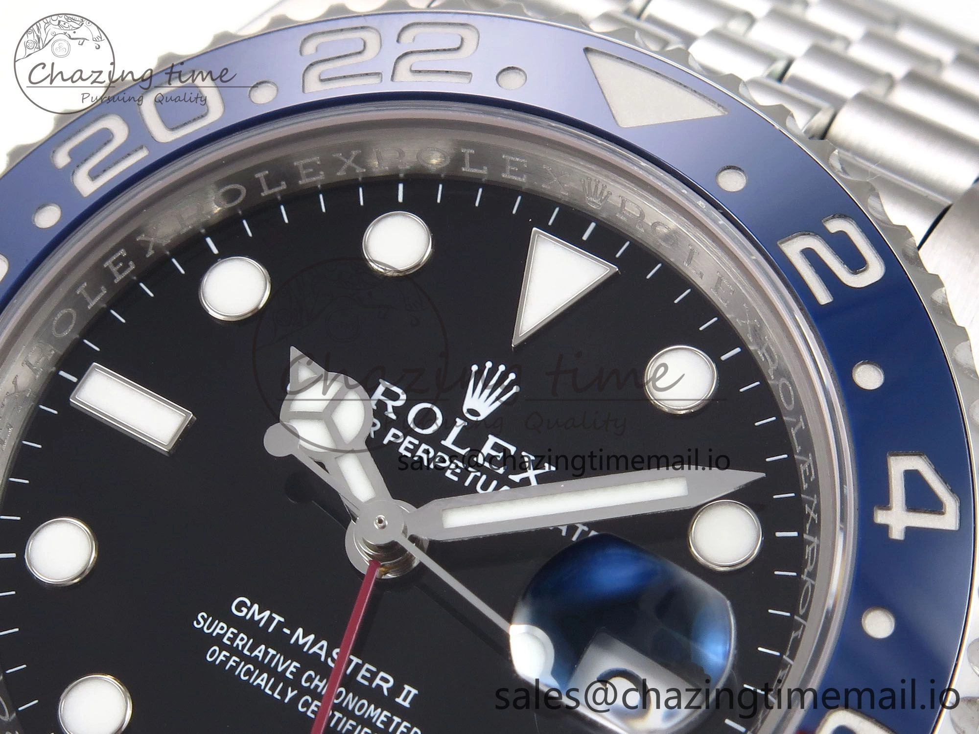 GMT-Master II 126710 BLRO ZF 1:1 Best Edition on Jubilee Bracelet SH Lightweight 963