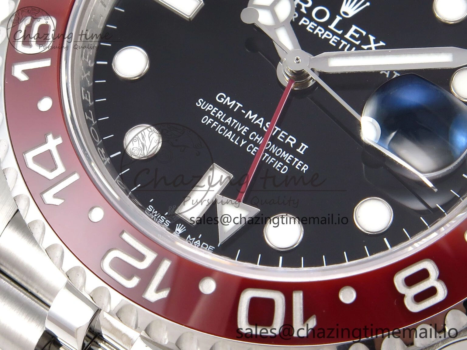 GMT-Master II 126710 BLRO ZF 1:1 Best Edition on Jubilee Bracelet SH Lightweight 963