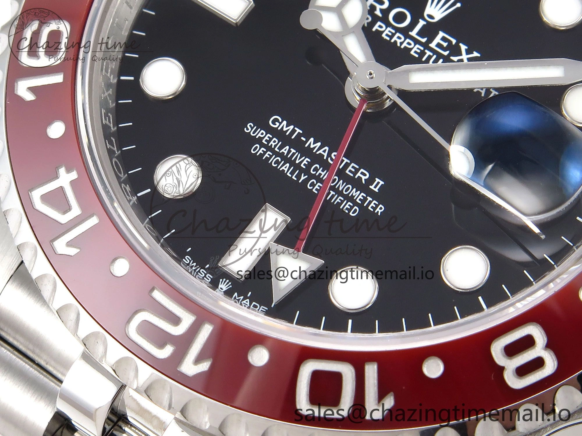 GMT-Master II 126710 BLRO ZF 1:1 Best Edition on Jubilee Bracelet SH Lightweight 963